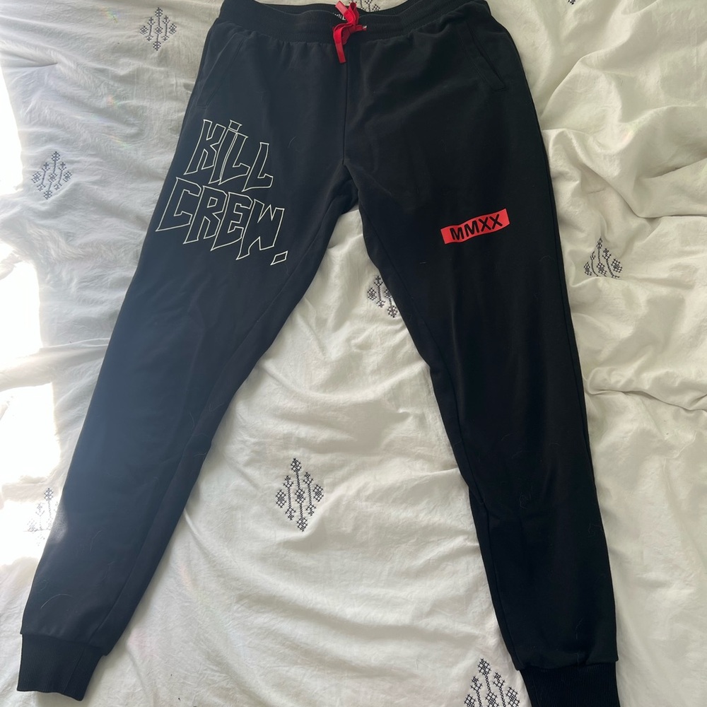 Kill Crew Black Joggers